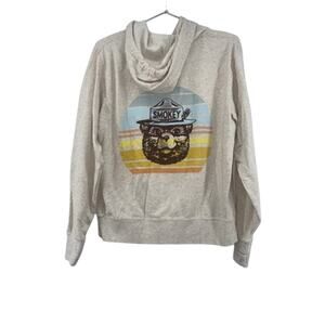 Smokey the Bear Only You Hoodie with Graphic Print Women’s Small